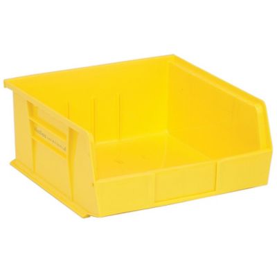 Relius Solutions Hang And Stack Bins - 11X10-7/8 X5" - Yellow - Yellow - Lot of 6  (CHQUS235YL)