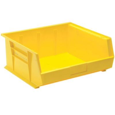 Relius Solutions Hang And Stack Bins - 16-1/2 X14-3/4 X7" - Yellow - Yellow - Lot of 6  (CHQUS250YL)