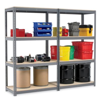 Relius Solutions Double-Rivet Storage Racks With No Decking - 96X36x96" - Starter Unit