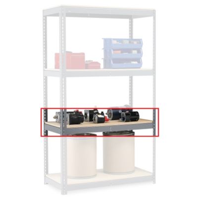 Relius Solutions Extra Shelf Level For Double-Rivet Storage Racks With Particleboard Decking - 96X48"