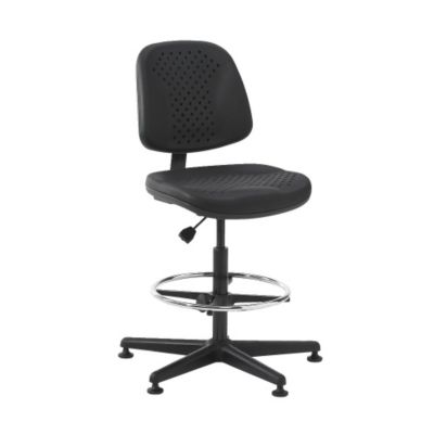 Bevco Ventilated Seating - Chair - 16-21" Seat Height - Deluxe Style - Black
