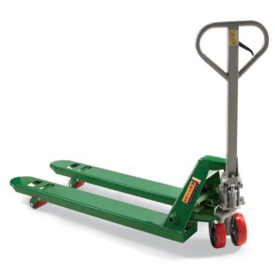 Relius Solutions 5500-Lb. Capacity Pallet Trucks - Pallet Jacks - 27" Wide Forks - Green