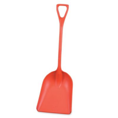 Remco One-Piece Shovels - 10X12x43" - Red - Red - Lot of 2