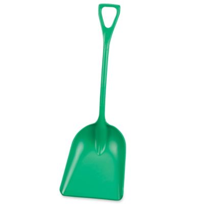 Remco One-Piece Shovels - 10X12x43" - Green - Green - Lot of 2