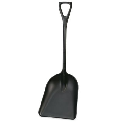 Remco One-Piece Shovels - 14X14x45" - Black - Black - Lot of 2