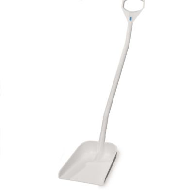 Remco Vikan Ergonomic Shovels - 10-1/4 X11x50" - White