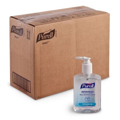 Purell Hand Sanitizer - Pump Bottle - 8 oz.  (9652-12)