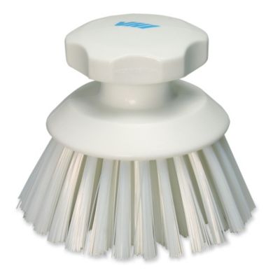 Remco Vikan Round Scrub Brushes - 5" - White - White