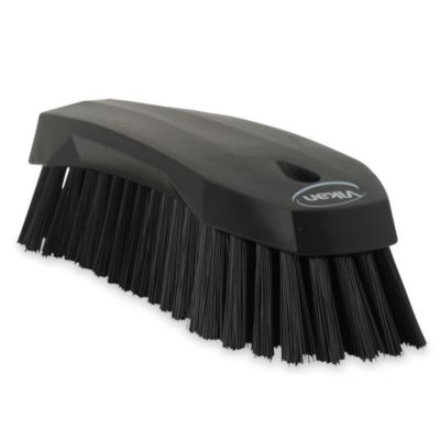 Remco Vikan Scrub Brush - 8" - Black - Black