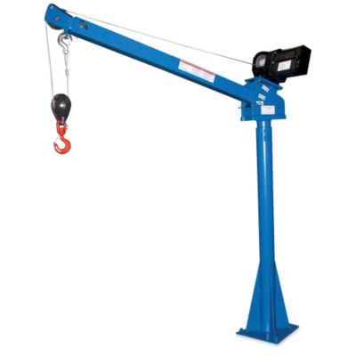 Vestil Mediumduty Cranes With Powered Lift 115v Acpowered Winch