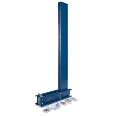 Relius Solutions Heavy-Industrial Grade Cantilever Rack Column - 8'H - For Arm Length 24" - Singled Sided Column