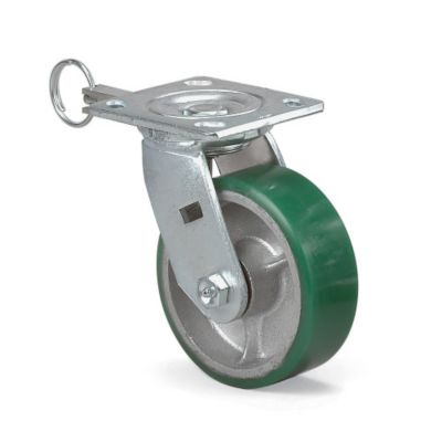 Spring-Operated Swivel Lock For Economical Casters