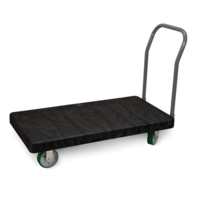 Akro-Mils Versa/Deck Platform Trucks - 48"Lx24"W Deck - Open Handle - Polyurethane