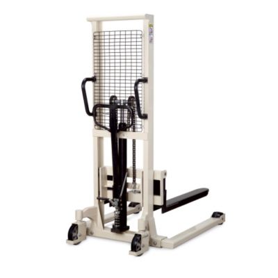 Jet Hydraulic Straddle Stacker 2200lb. Capacity Photochat