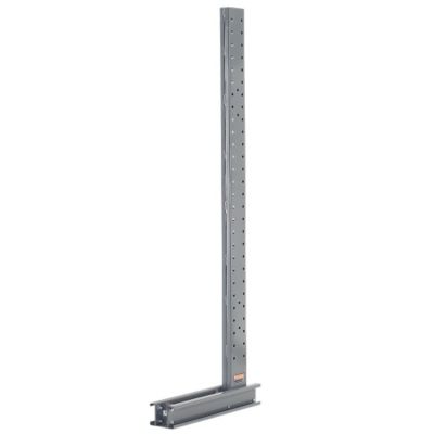 Relius Solutions Standard-Industrial Grade Cantilever Rack Column - 6'H - For Arm Length 12", 18", 24" - Single-Sided Column