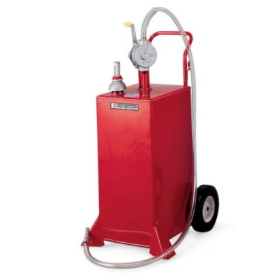 All-Welded Steel Gas/Diesel Caddy - 30-Gallon Capacity