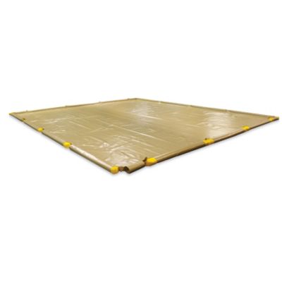 Enpac Stinger Spillpal Portable Spill Containment - Heavy Duty 35 Mil Thick - Tan - Tan