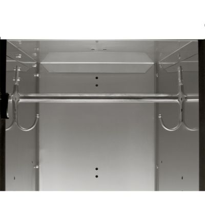 Relius Solutions Optional Coat Rod For Single-Tier Stainless Steel Lockers - 18" Wide  (PPCR18)