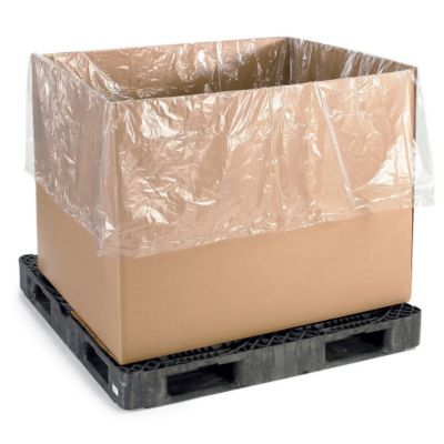 Gaylord Box Liners - 48"Wx40"Dx100"H - 1 Mil