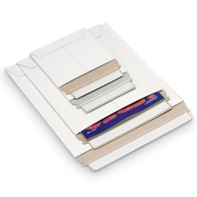 Stayflats Plus Envelopes - 5-1/8 X5-1/8" - White