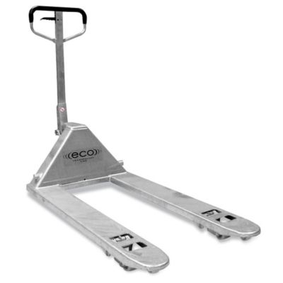 Eco Corrosion-Resistant Pallet Trucks - Pallet Jacks - Galvanized