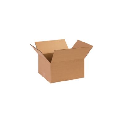 Corrugated Boxes - 13X10x9" - Kraft - Lot of 25  (13109R)