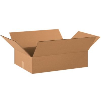 Corrugated Boxes - 20X14x4" - Kraft - Lot of 25  (20144)