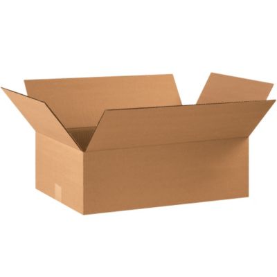 Corrugated Boxes - 22X14x8" - Kraft - Lot of 20  (22148)