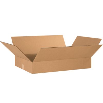 Flat Boxes - 24X16x4" - Kraft - Lot of 25  (24164)