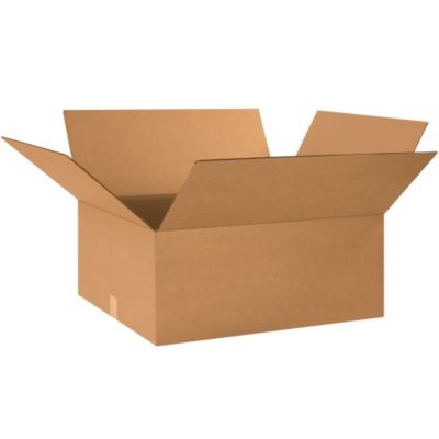 Corrugated Boxes - 24X20x10" - Kraft - Lot of 10  (242010)