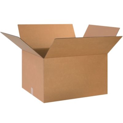 Corrugated Boxes - 24X20x14" - Kraft - Lot of 10  (242014)