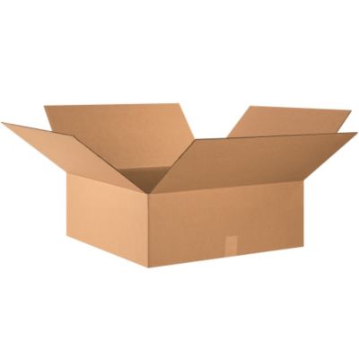 Corrugated Boxes - 24X24x9" - Kraft - Lot of 10  (24249)