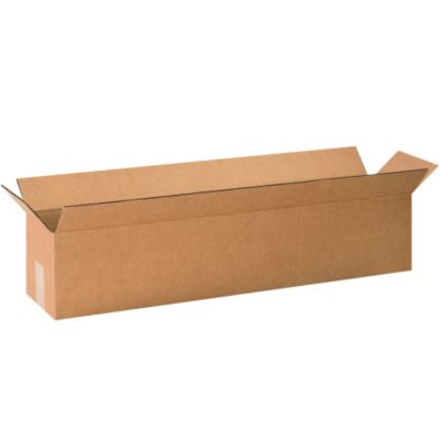 Long Boxes - 30X6x6" - Kraft - Lot of 25  (3066)