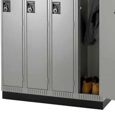 Recessed Base For Assembled Lockers - 2-Wide Frame