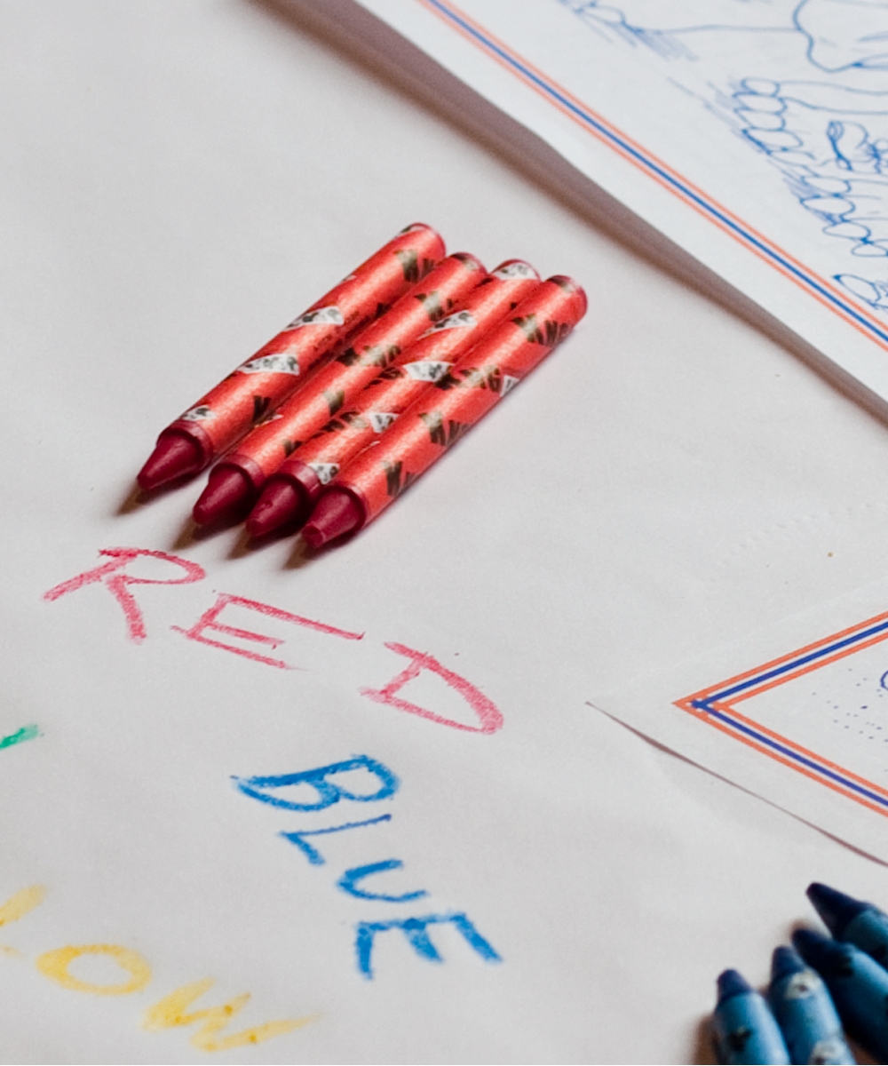Crayons, 500 non toxic