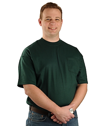 Heavyweight Unisex T Shirt with Pocket