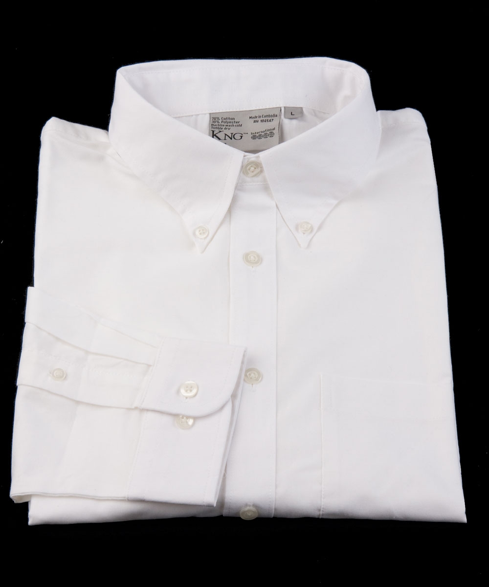 Mens Oxford Long Sleeve Shirt