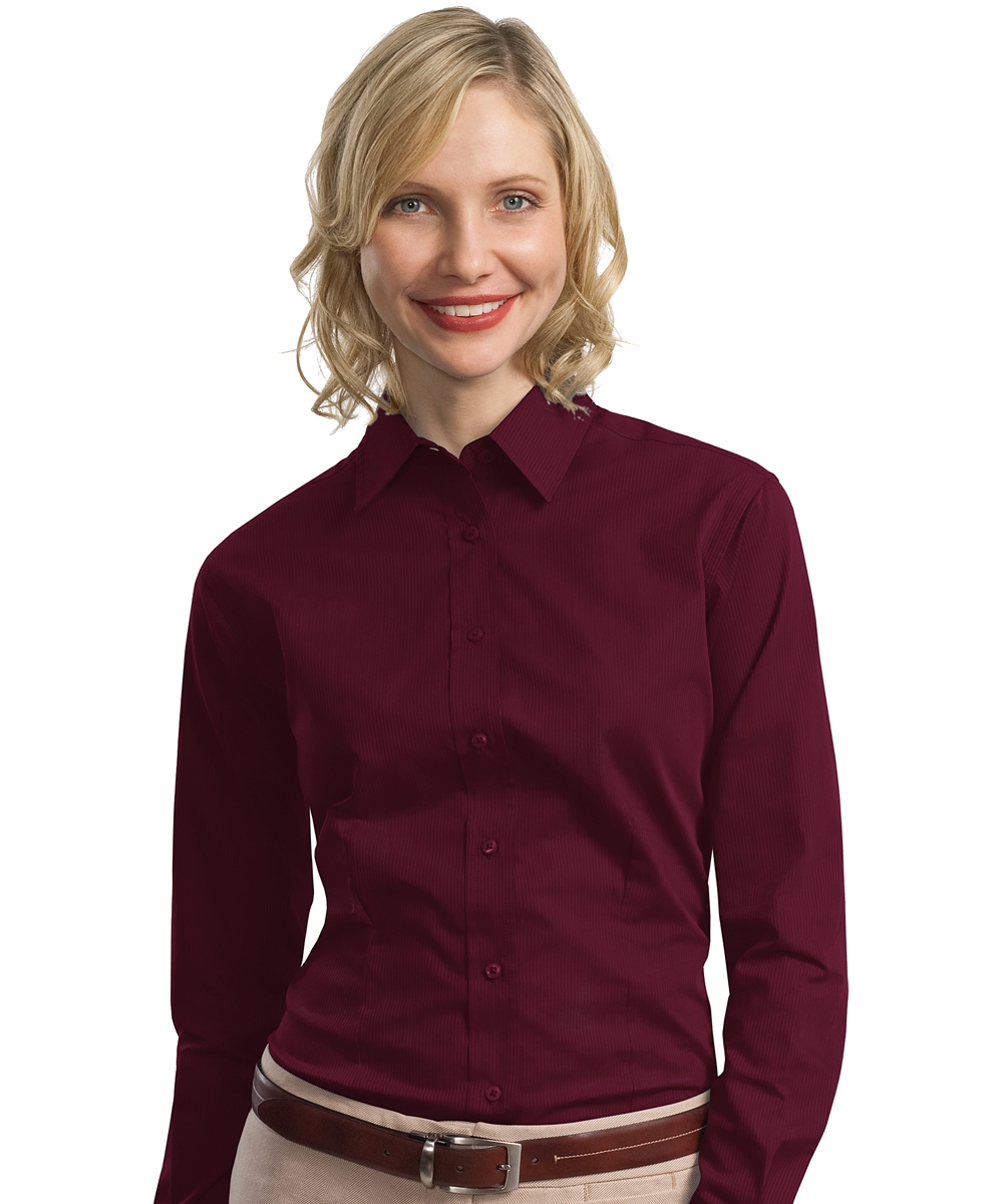 Womens Tonal Pattern Shirt