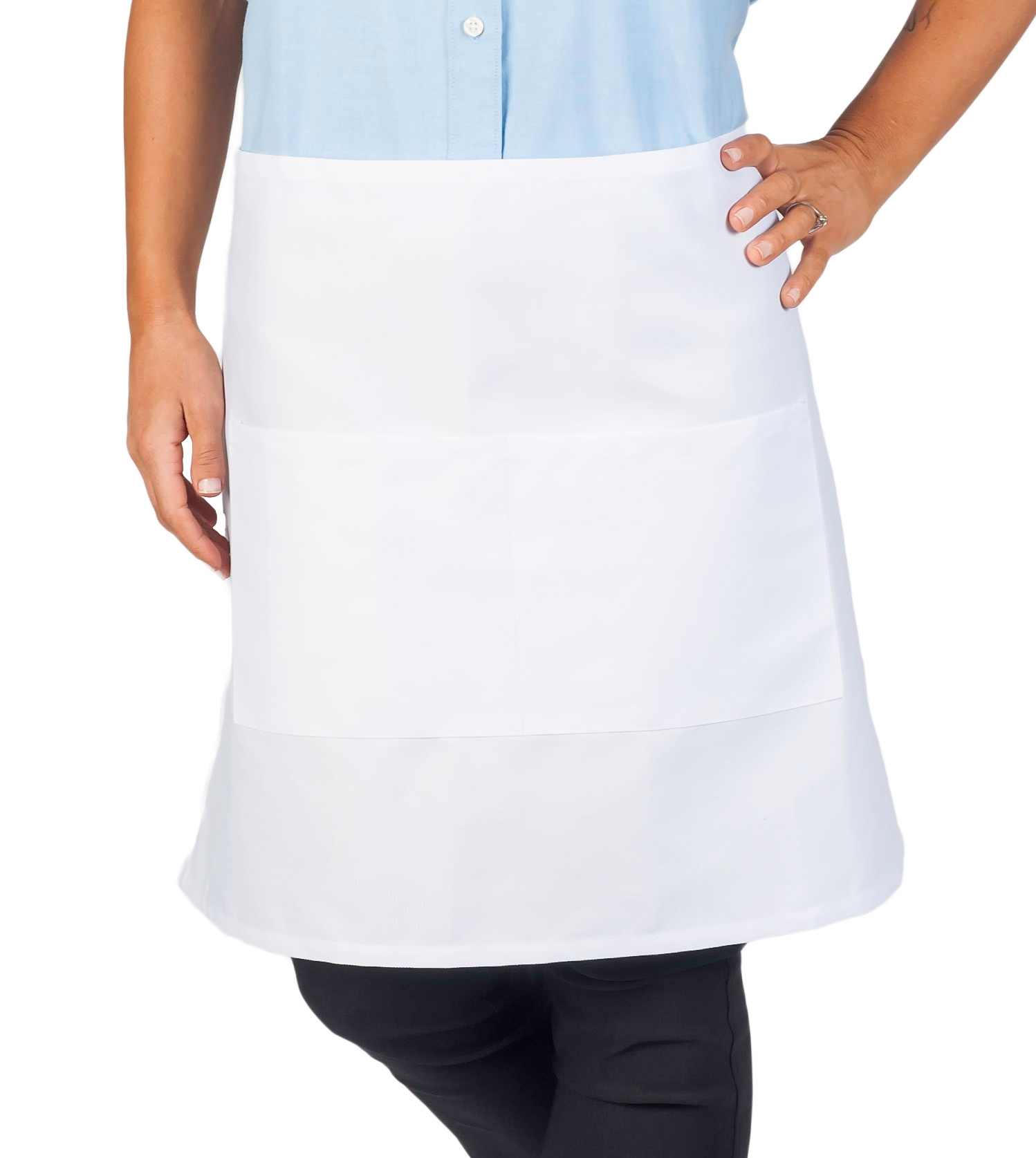 Short Bistro Apron, 19 inch
