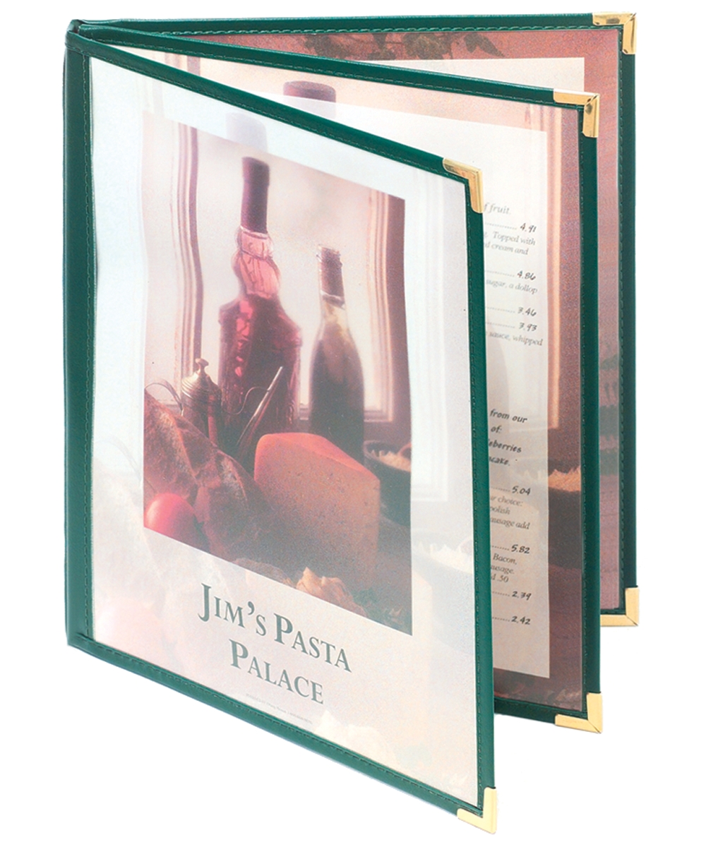Book Three Cafe Menu Covers
