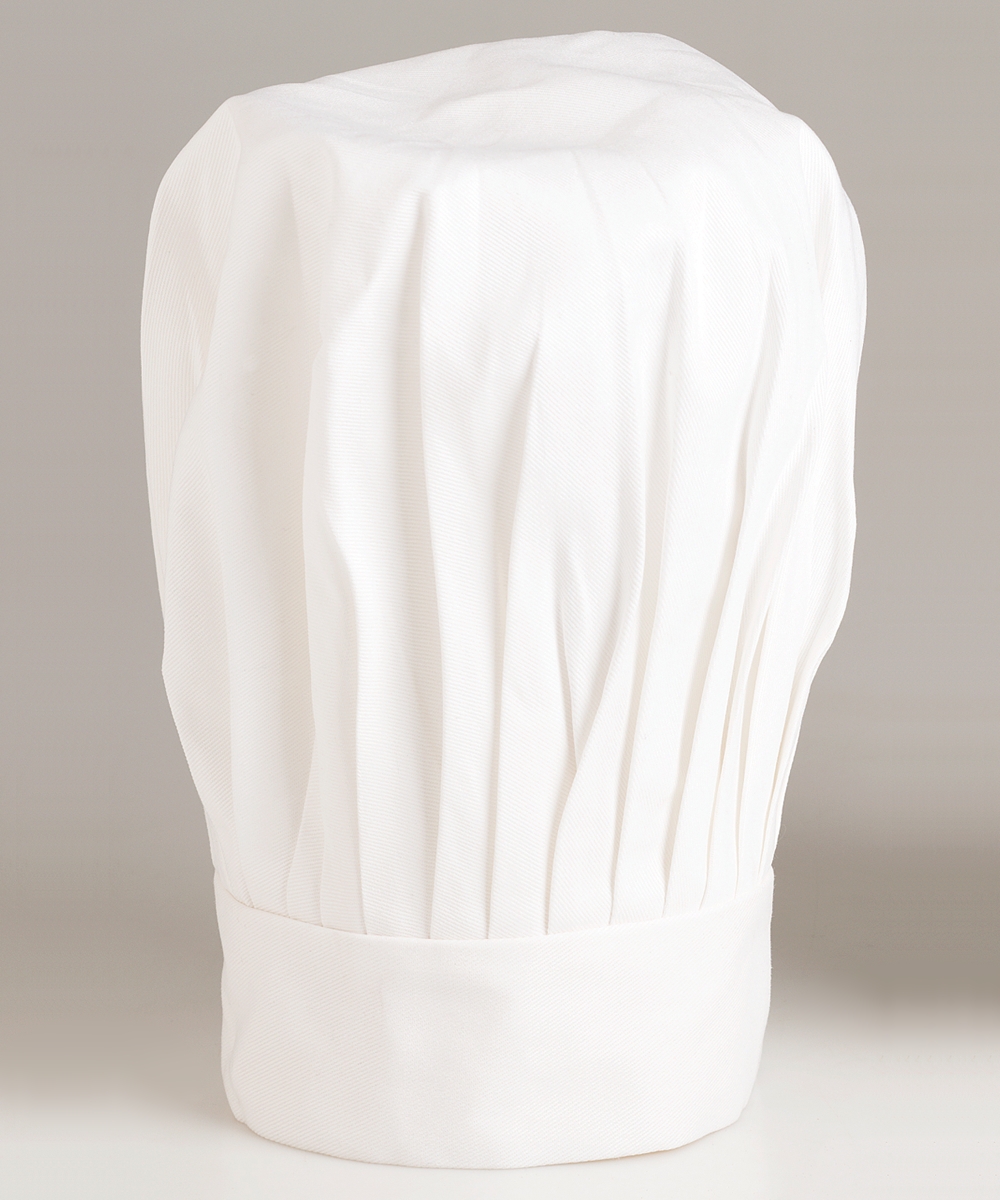White Chef Hat, 13 inch
