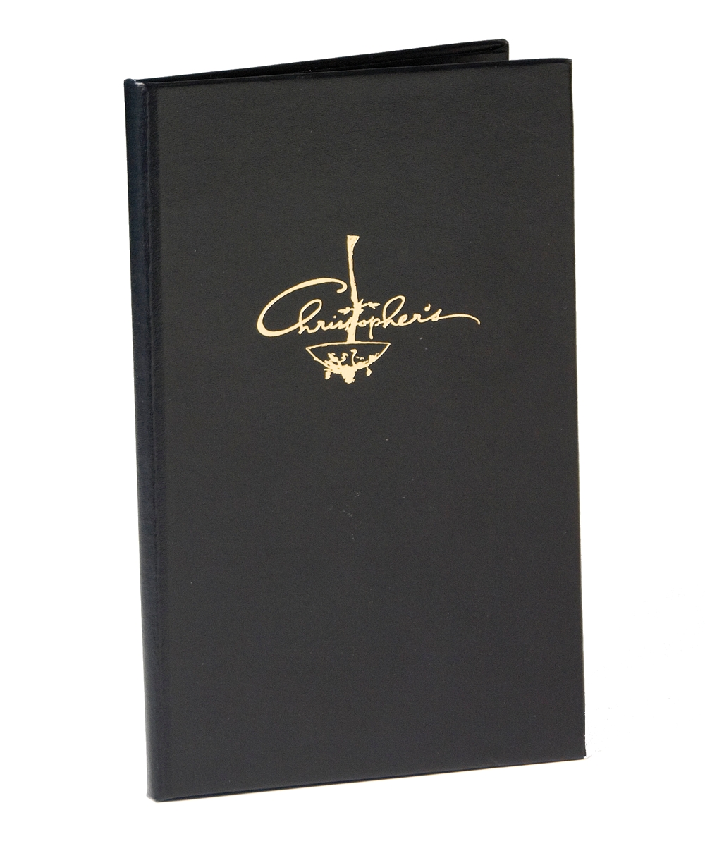 Leatherette Menus