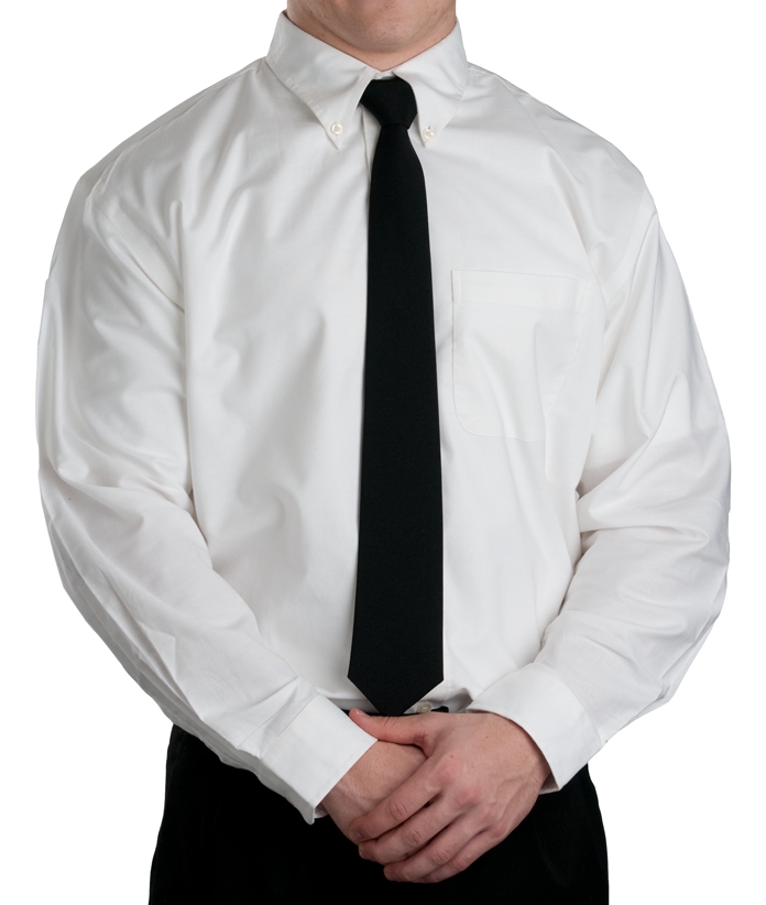 Mens Long Sleeve Oxford Shirt