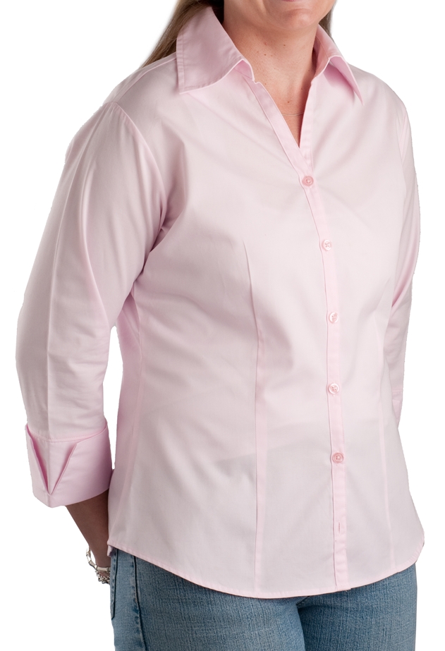 Ladies Open Neck Blouse, Clearance