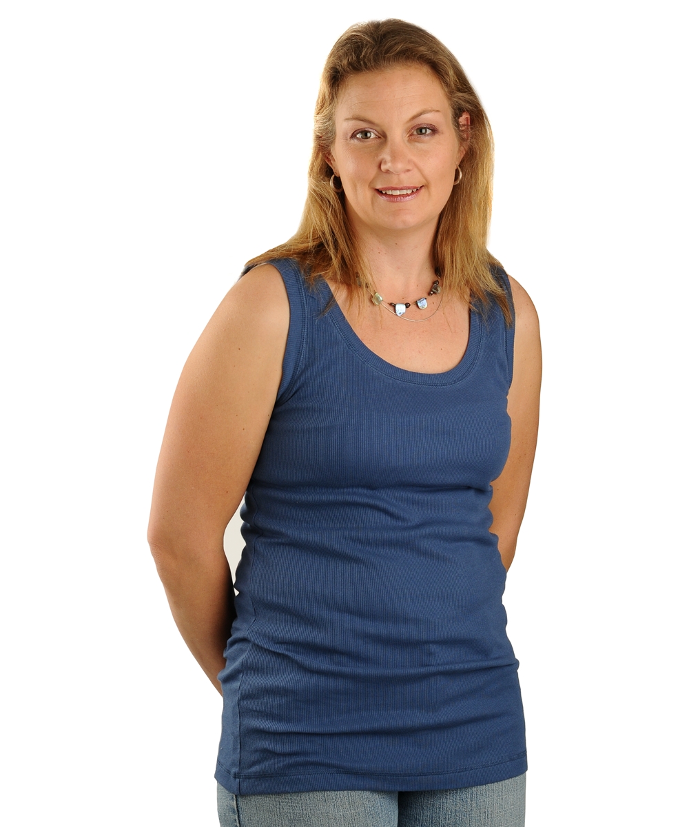 Womens Rib Stretch Tank