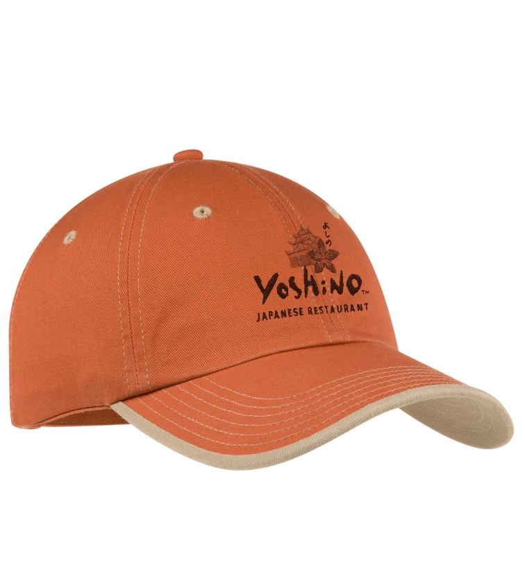 Vintage Washed Contrast Stitch Cap
