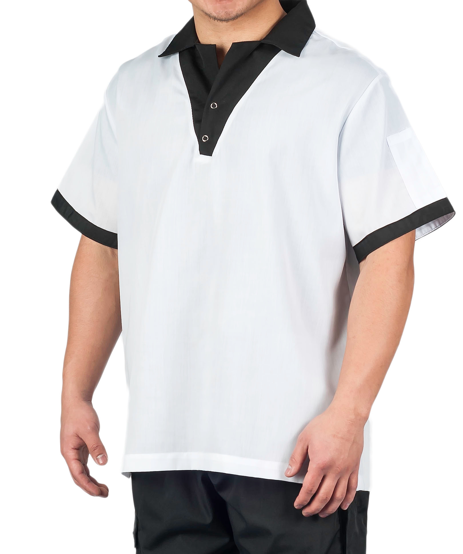 Black Trim Cook Shirt