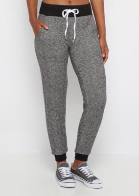 black jogger sweats