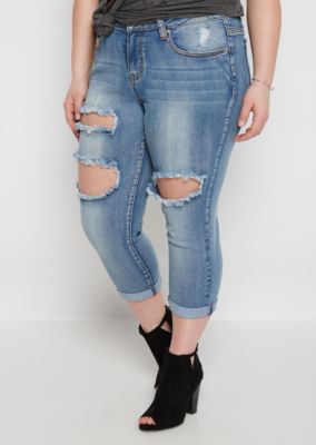 rue 21 ripped jeans