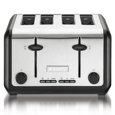 Krups 4-Slice Stainless Steel Toaster